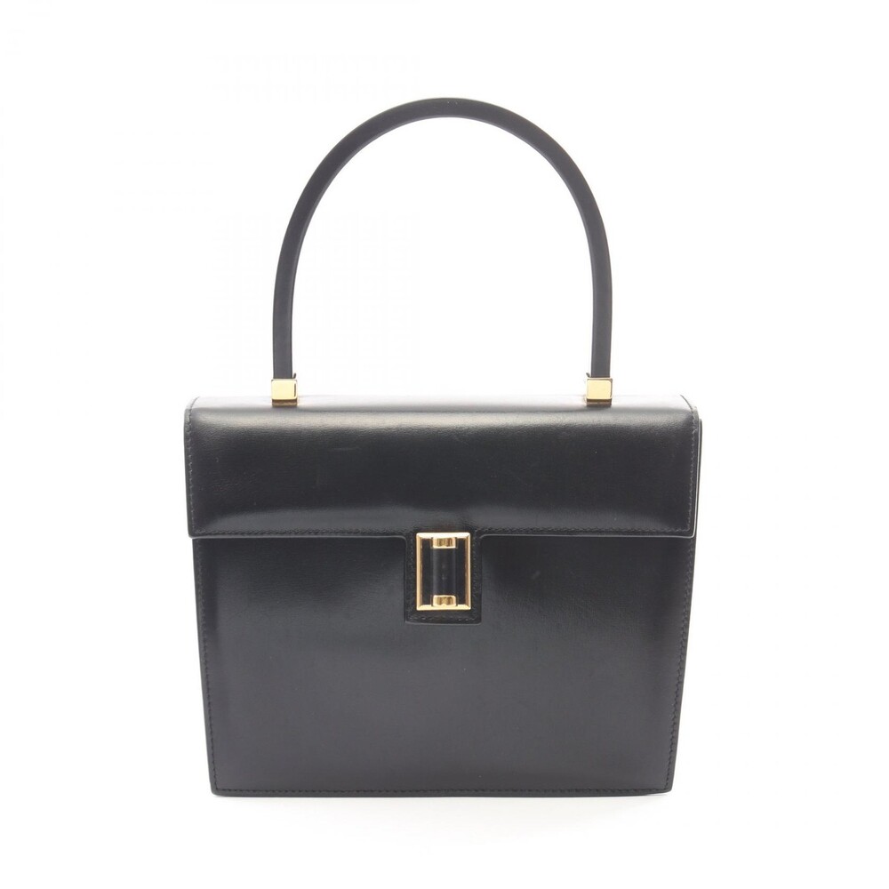 Gucci Square Handbag 46 Leather Black #295398G51B